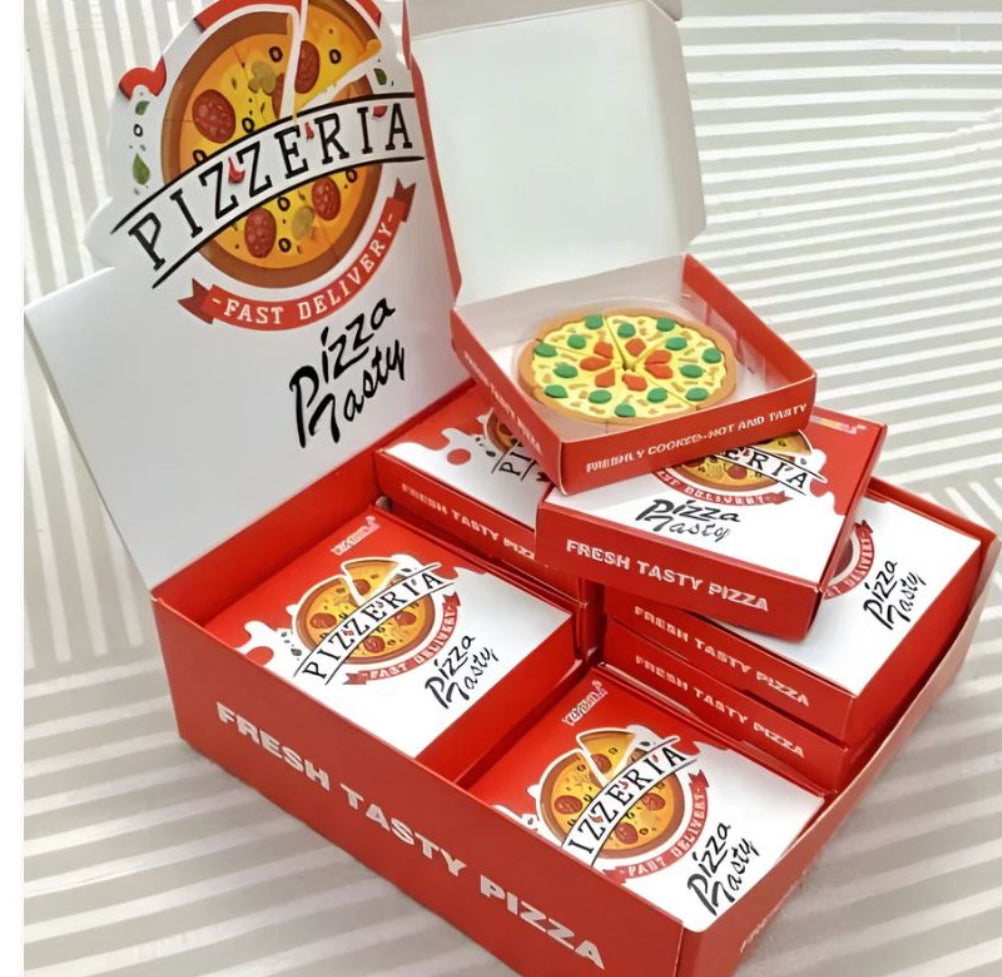 Pizza eraser